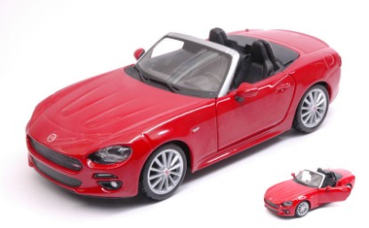 Immagine di FIAT 124 SPIDER 2016 RED 1:24