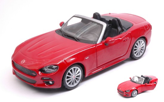 Immagine di FIAT 124 SPIDER 2016 RED 1:24