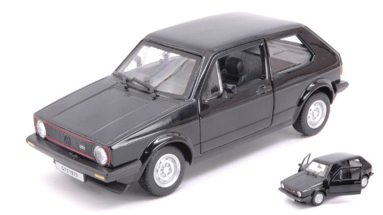 Immagine di VW GOLF MK1 GTI BLACK 1:24