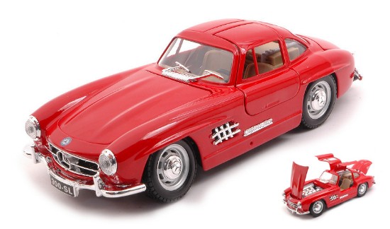 Immagine di MERCEDES 300 SL 1954 RED 1:24