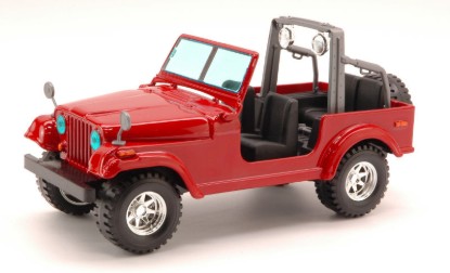 Immagine di JEEP WRANGLER 1997 RED 1:24