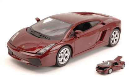 Immagine di LAMBORGHINI GALLARDO 2005 DARK RED 1:24