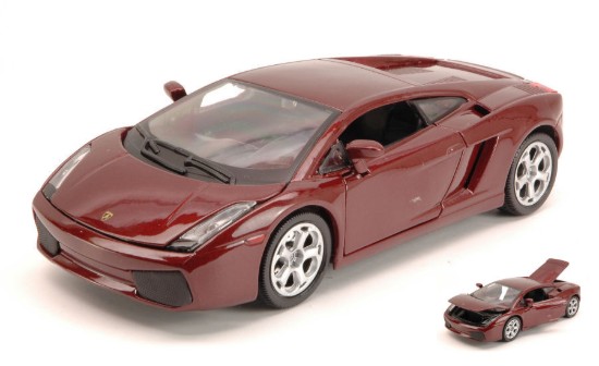 Immagine di LAMBORGHINI GALLARDO 2005 DARK RED 1:24