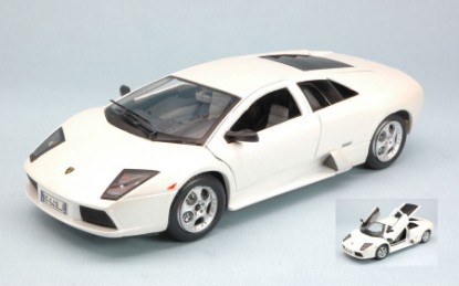 Immagine di LAMBORGHINI MURCIELAGO 2001 WHITE 1:24