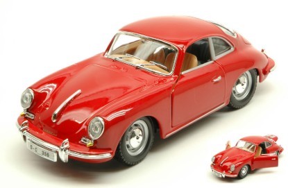 Immagine di PORSCHE 356 B COUPE' 1961 RED 1:24