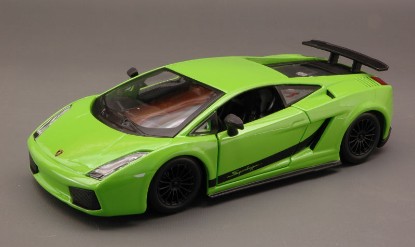 Immagine di LAMBORGHINI GALLARDO SUPERLEGGERA 2007 GREEN 1:24