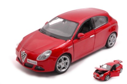 Immagine di ALFA ROMEO GIULIETTA 2009 RED METALLIC 1:24