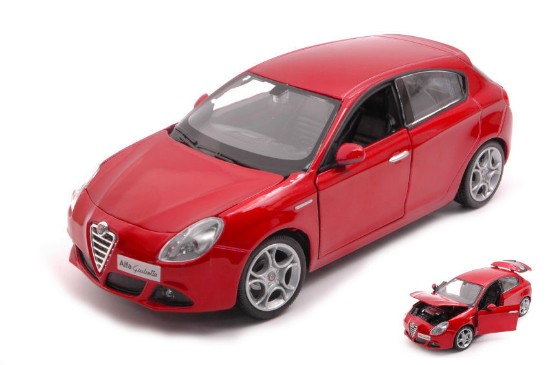 Immagine di ALFA ROMEO GIULIETTA 2009 RED METALLIC 1:24