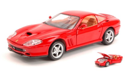 Immagine di FERRARI 550 MARANELLO 1996 RED 1:24