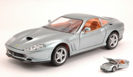 Immagine di FERRARI 550 MARANELLO 1996 METALLIC GREY 1:24