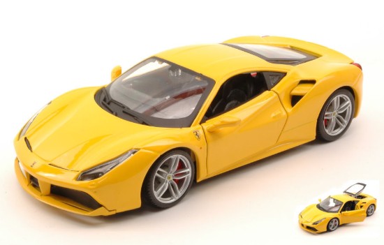 Immagine di FERRARI 488 GTB 2015 YELLOW 1:24