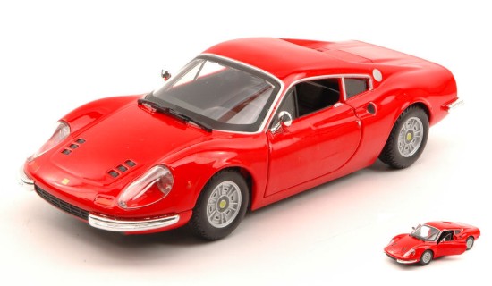 Immagine di FERRARI DINO 246 GT 1969 RED 1:24
