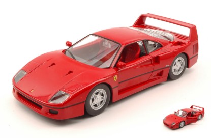 Immagine di FERRARI F40 1987 RED 1:24