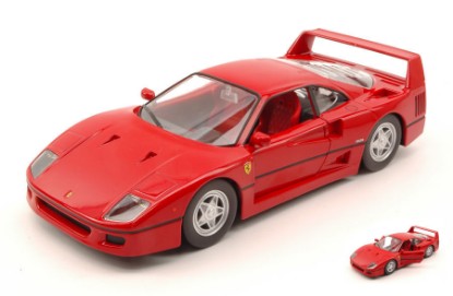 Immagine di FERRARI F40 1987 RED 1:24