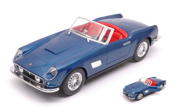 Immagine di FERRARI 250 GT CALIFORNIA 1958 METALLIC BLUE 1:24