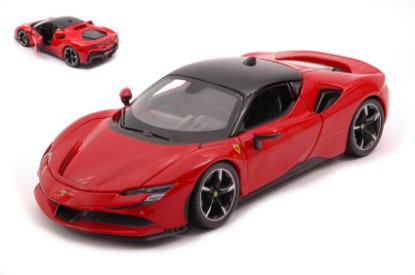 Immagine di FERRARI SF90 HYBRID STRADALE 2019 RED 1:24