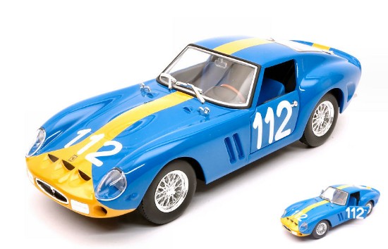 Immagine di FERRARI 250 GTO N.112 9th TARGA FLORIO 1964 U.NORINDER-P.TROBERG 1:24
