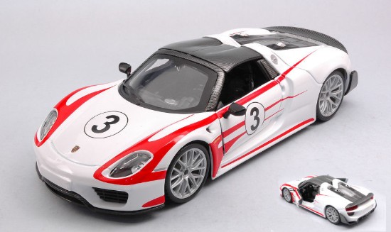 Immagine di PORSCHE 918 WEISSACH PACKAGE N.3 2013 0-100 2,6 sec 1:24