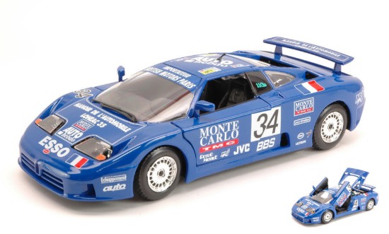 Immagine di BUGATTI EB110 N.34 ACCIDENT LM 1994 CUDINI-HELARY-BOUILLON 1:24