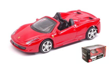 Immagine di FERRARI 458 SPIDER RED 1:43