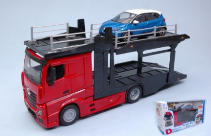 Immagine di MERCEDES ACTROS 2545 BISARCA RED W/1 CAR 1:43