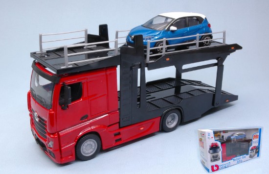 Immagine di MERCEDES ACTROS 2545 BISARCA RED W/1 CAR 1:43