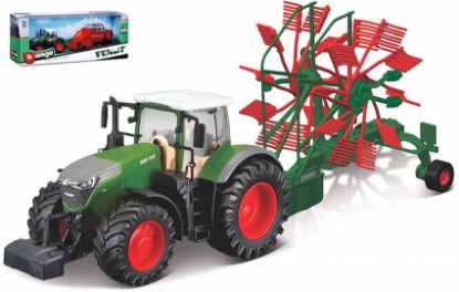 Immagine di FENDT 1050 VARIO TRACTOR + RANGHINATORE cm 22