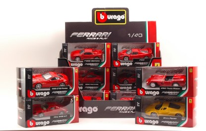 Immagine di FERRARI STRADALI VINTAGE ASS.Pz.12 1:43