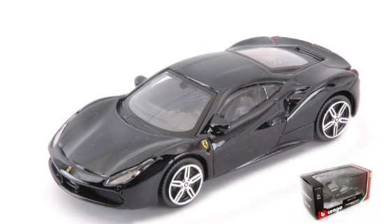 Immagine di FERRARI 488 GTB 2015 BLACK 1:43