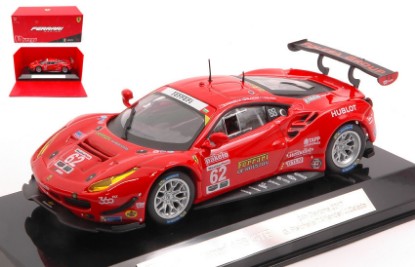 Immagine di FERRARI 488 GTE V8 TEAM RISI N.62 24h DAYT.2017 VIL.-FISICH.-CALADO 1:43
