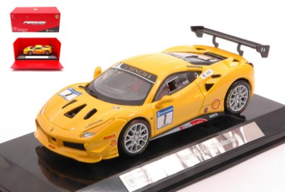 Immagine di FERRARI 488 CHALLENGE N.1 2016 YELLOW 1:43