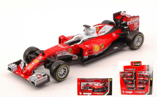 Immagine di FERRARI SF16H S.VETTEL 2016 N.5 1:43