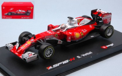 Immagine di FERRARI SF16-H F1 S.VETTEL 2016 N.5 1:43