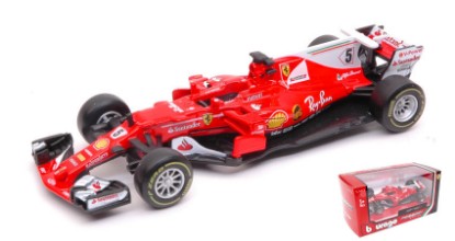 Immagine di FERRARI SF70H S.VETTEL 2017 N.5 1:43