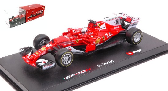Immagine di FERRARI SF70H S.VETTEL 2017 N.5 1:43