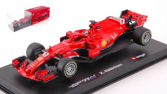 Immagine di FERRARI SF71H K.RAIKKONEN 2018 N.7 1:43