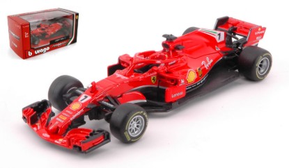 Immagine di FERRARI SF71H KIMI RAIKKONEN 2018 N.7 1:43