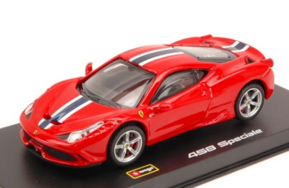 Immagine di FERRARI 458 SPECIALE 2014 RED SIGNATURE 1:43