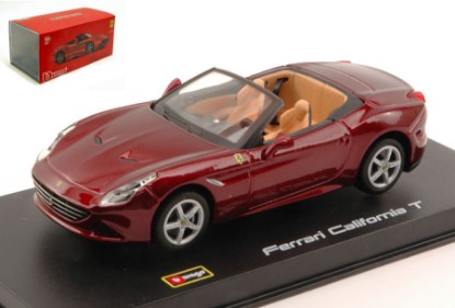 Immagine di FERRARI CALIFORNIA T OPEN 2014 AMARANT METALLIC SIGNATURE 1:43