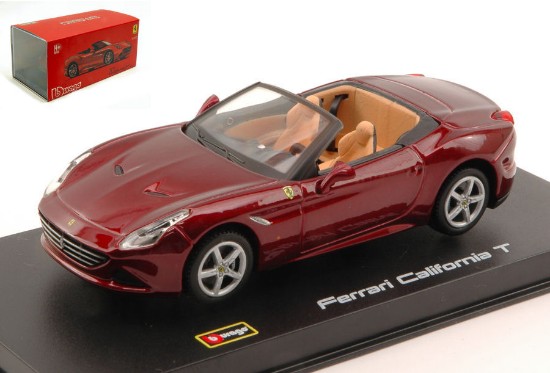 Immagine di FERRARI CALIFORNIA T OPEN 2014 AMARANT METALLIC SIGNATURE 1:43