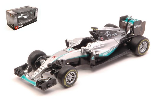 Immagine di MERCEDES W07 HYBRID N.ROSBERG 2016 N.6 1:43