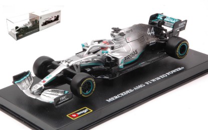 Immagine di MERCEDES AMG PETRONAS W10 LEWIS HAMILTON 2019 N.44 WORLD CHAMPION 1:43