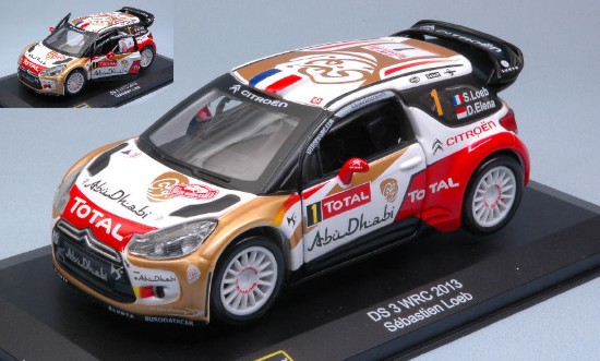 Immagine di CITROEN DS 3 WRC N.1 MONTE CARLO 2013 S.LOEB-D.ELENA 1:32