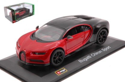 Immagine di BUGATTI CHIRON SPORT RED/BLACK 1:32