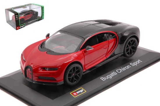 Immagine di BUGATTI CHIRON SPORT RED/BLACK 1:32