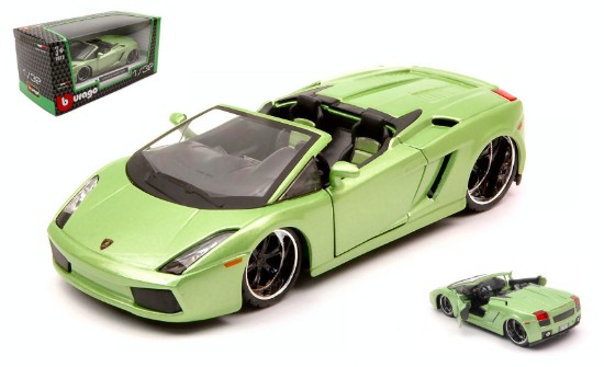 Immagine di LAMBORGHINI GALLARDO SPYDER GREEN 1:32