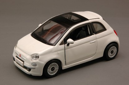 Immagine di FIAT NUOVA 500 WHITE 1:32
