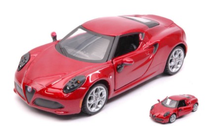 Immagine di ALFA ROMEO 4C METALLIC RED 1:32