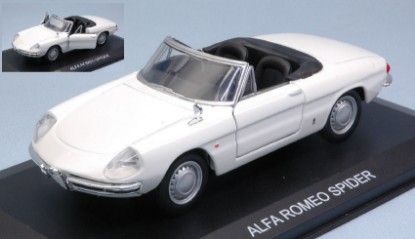 Immagine di ALFA ROMEO SPIDER "OSSO DI SEPPIA" WHITE 1:32