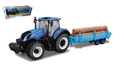Immagine di NEW HOLLAND T7.315 TRACTOR + TRAILER 1:32